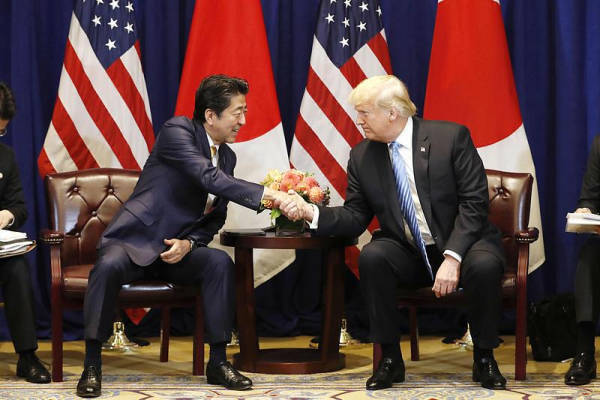 皇冠信用网足球代理
_特朗普提到日本关税时突然缅怀安倍：我说的话皇冠信用网足球代理
，他秒懂