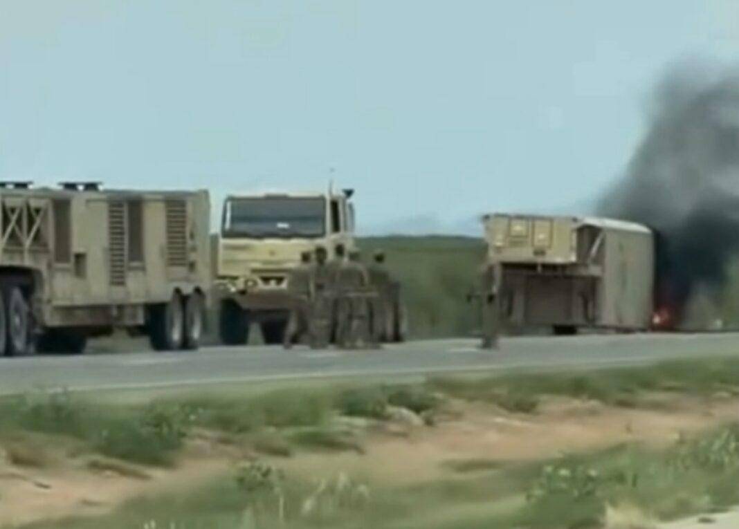 皇冠登一登二登三区别_美军再迎噩耗!一声巨响:萨德反导核心当街变废铁皇冠登一登二登三区别,现场燃起大火