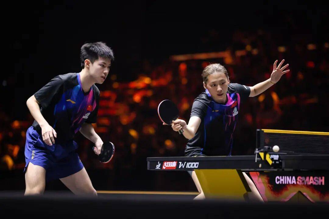 皇冠信用网登3代理_国乒提前锁定混双冠军皇冠信用网登3代理,男、女双打各有3对进4强 | WTT中国大满贯双打